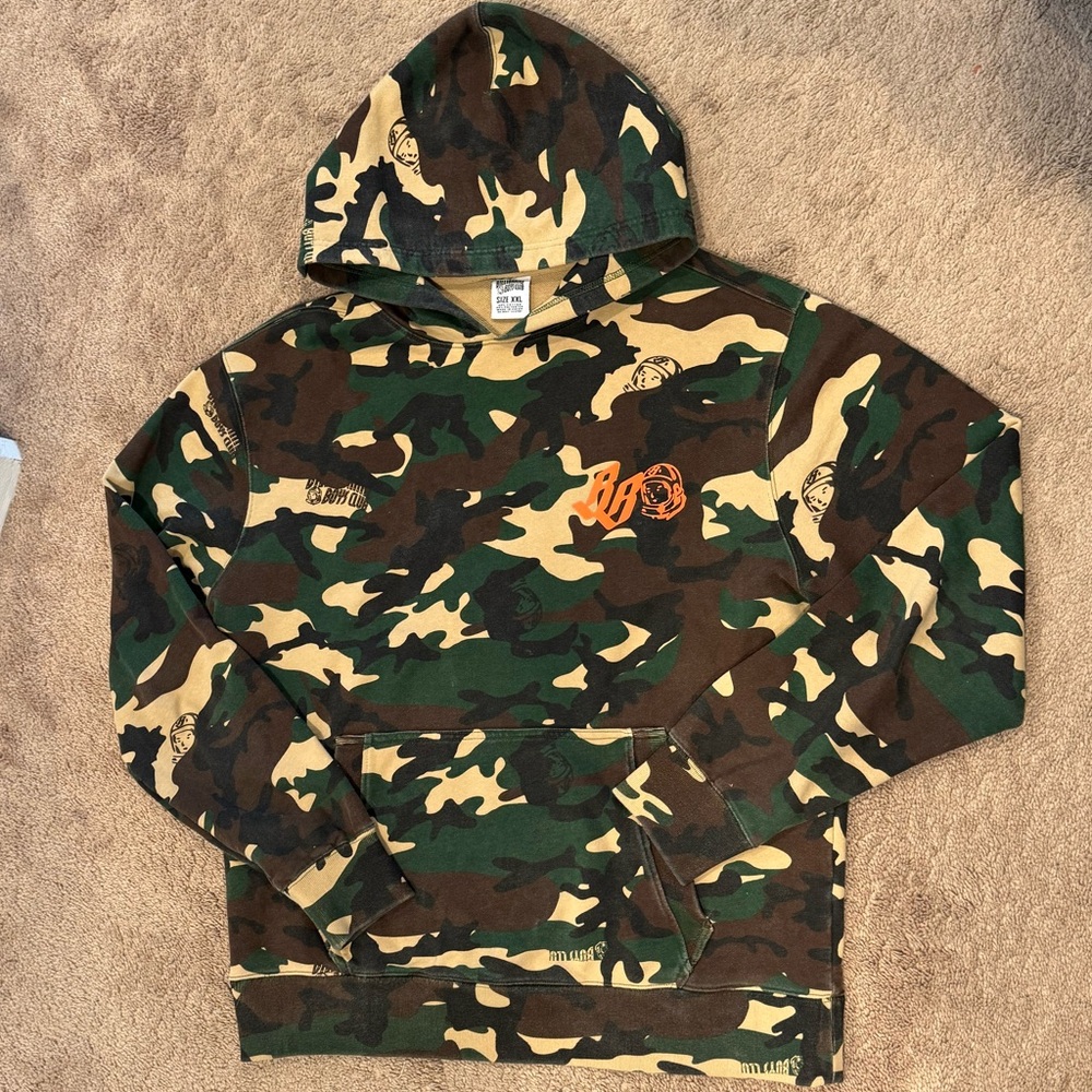 Billionaire Boys Club Pullover Hoodie Camo  size XXL